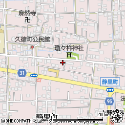 岐阜県大垣市久徳町598周辺の地図
