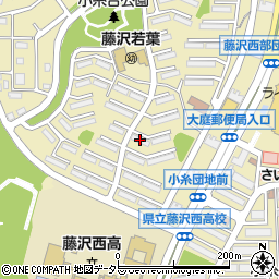 湘南西部住宅２－７号棟周辺の地図
