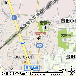 神奈川県平塚市豊田本郷1751周辺の地図