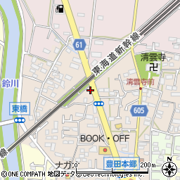 神奈川県平塚市豊田本郷1554周辺の地図