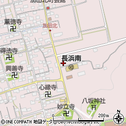 滋賀県長浜市加田町2722周辺の地図