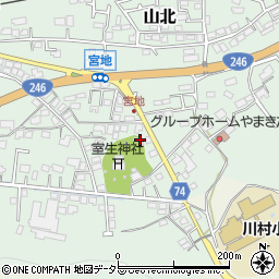 神奈川県足柄上郡山北町山北1212周辺の地図