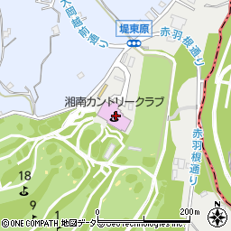 株式会社湘南カントリークラブ　予約専用周辺の地図