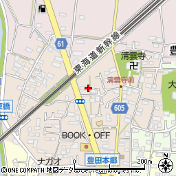 神奈川県平塚市豊田本郷1649周辺の地図