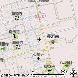 滋賀県長浜市加田町2505周辺の地図