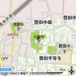 神奈川県平塚市豊田宮下周辺の地図