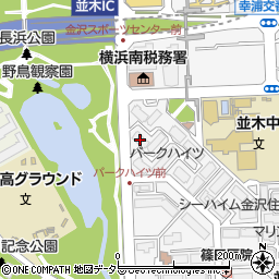 金沢シーサイドタウンパークハイツ３－３号棟周辺の地図