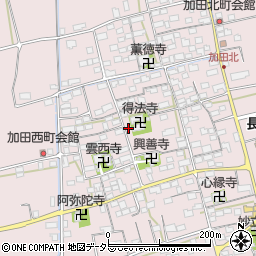 滋賀県長浜市加田町2277周辺の地図