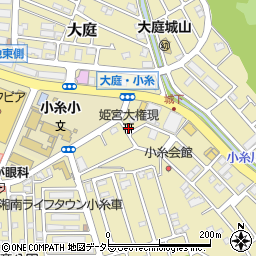 姫宮大権現周辺の地図