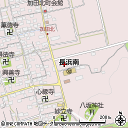 滋賀県長浜市加田町2713周辺の地図