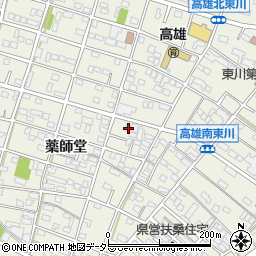 愛知県丹羽郡扶桑町高雄南東川10周辺の地図