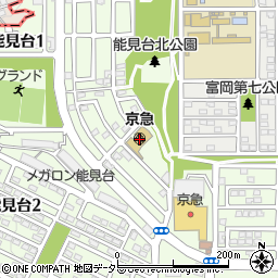 京急幼稚園周辺の地図