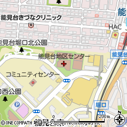 横浜市能見台地域ケアプラザ周辺の地図