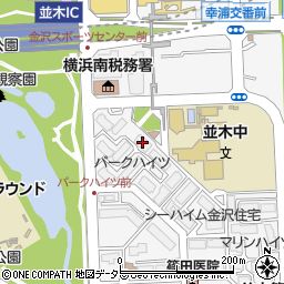 金沢シーサイドタウンパークハイツ３－７号棟周辺の地図