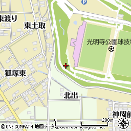 光明寺公園トイレ４周辺の地図