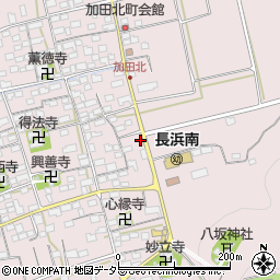 滋賀県長浜市加田町2509周辺の地図