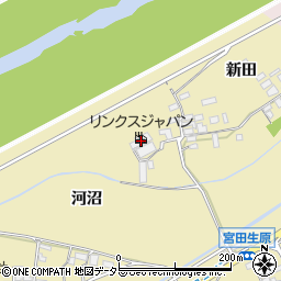 リンクスジャパン周辺の地図