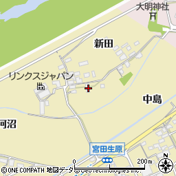 愛知県江南市宮田町新田175周辺の地図