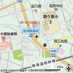 スギドラッグ関ヶ原店周辺の地図