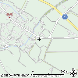 滋賀県高島市安曇川町長尾596周辺の地図
