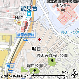 アーバンヒルズ能見台周辺の地図