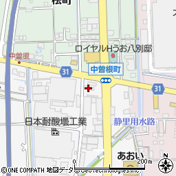 西濃産業株式会社　大垣西営業所周辺の地図