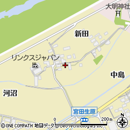 愛知県江南市宮田町新田174周辺の地図