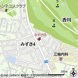 神奈川県茅ヶ崎市みずき4丁目6周辺の地図