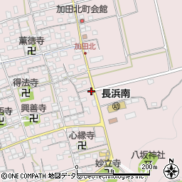 滋賀県長浜市加田町2510周辺の地図