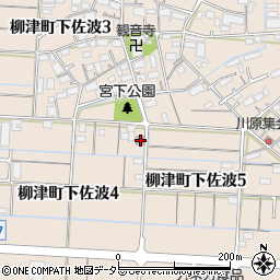 岐阜市役所　宮下コミュニティ会館周辺の地図