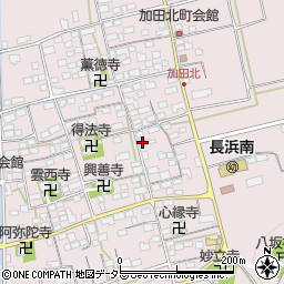 滋賀県長浜市加田町2562周辺の地図
