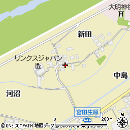 愛知県江南市宮田町新田136周辺の地図