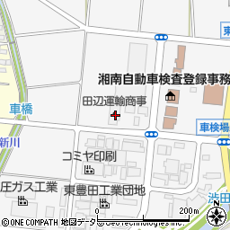 田辺運輸商事株式会社　整備工場周辺の地図