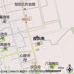 滋賀県長浜市加田町2702周辺の地図