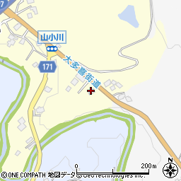 岡田食堂周辺の地図