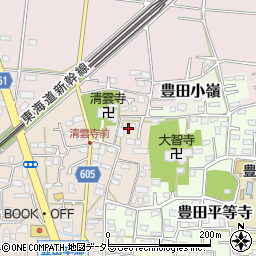 神奈川県平塚市豊田本郷1755周辺の地図