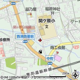 関ヶ原歯科医院周辺の地図
