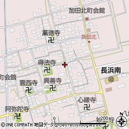 滋賀県長浜市加田町2260周辺の地図