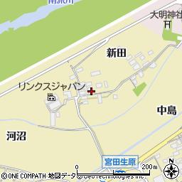 愛知県江南市宮田町新田127周辺の地図