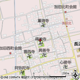 滋賀県長浜市加田町2280周辺の地図