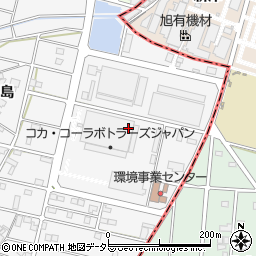 愛知県江南市和田町旭周辺の地図