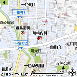 嶋崎内科医院周辺の地図