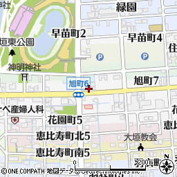 株式会社種田石油店　大垣中央給油所周辺の地図
