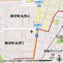 ツネトミヤクリーニング　本社周辺の地図