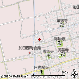 滋賀県長浜市加田町2325周辺の地図
