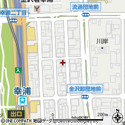 長峰製茶横浜南支店周辺の地図