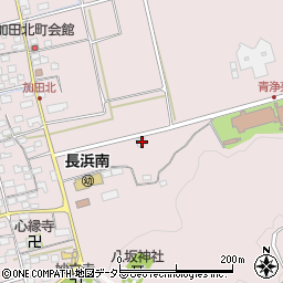 滋賀県長浜市加田町2840周辺の地図