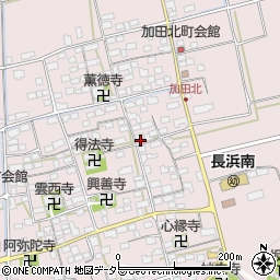 滋賀県長浜市加田町2560周辺の地図