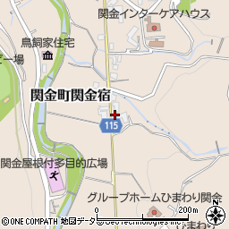 鳥取県倉吉市関金町関金宿1827周辺の地図