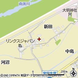 愛知県江南市宮田町新田62周辺の地図